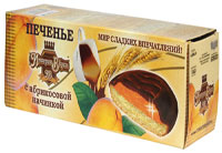 Печенье с абрикосовой начинкой торговой марки Империя Вкуса 